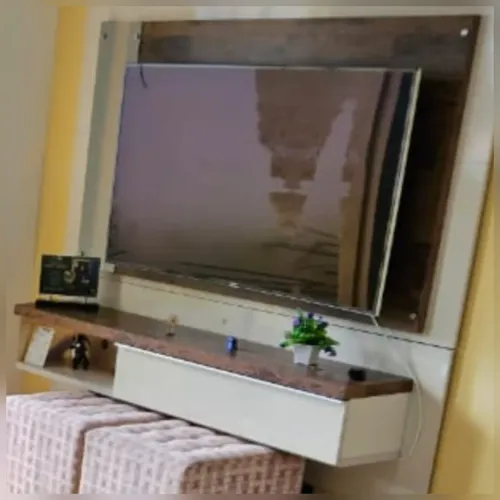 Rack de TV com Painel para TV de até 60 polegadas