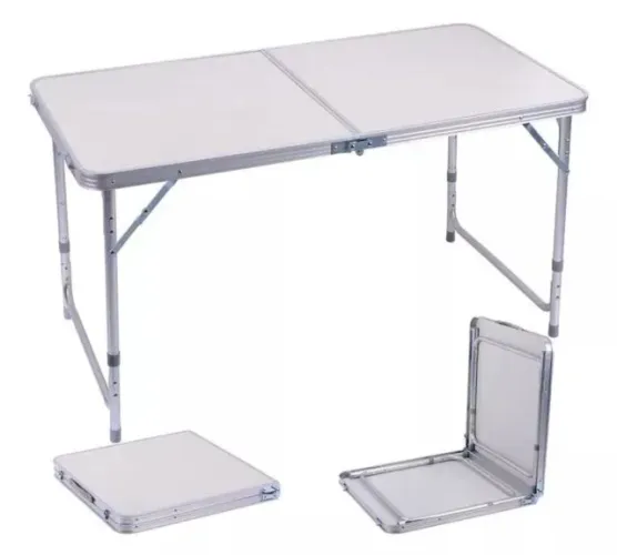 Mesa Camping 1,20m x 0,60m - dobrável