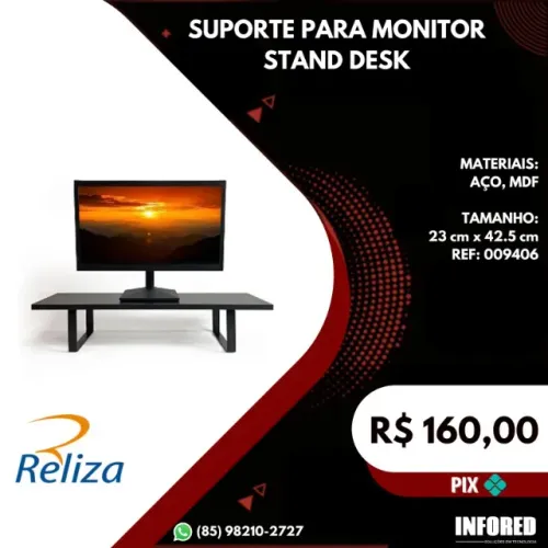 Suporte para monitor Stand desk 009406