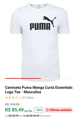 Camiseta Puma