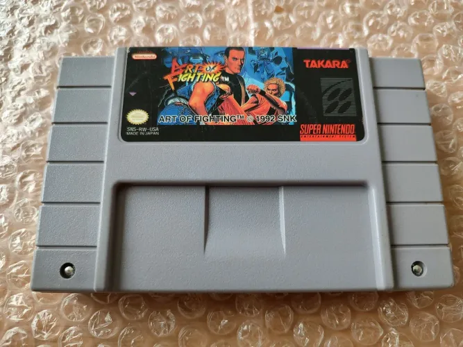 Art of Fighting Original Super Nintendo SNES 