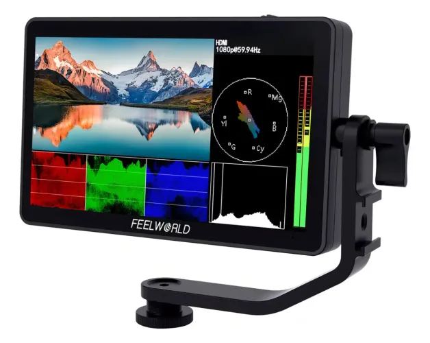 Monitor de câmeras Feelword F6 Plus - LACRADO