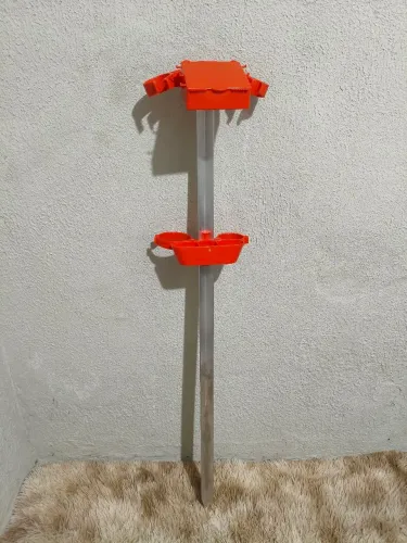 Suporte para 3 varas de pesca novo 