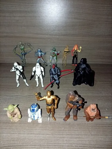 Star wars - Bonecos da Hasbro da linha de 2004 muito raros e em perfeito estado!