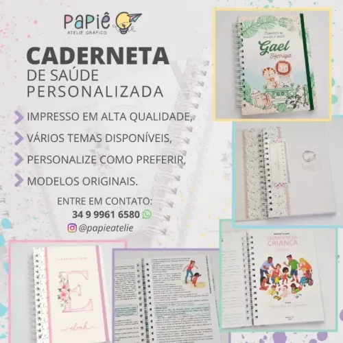 Caderneta de Saúde Infantil Personalizada