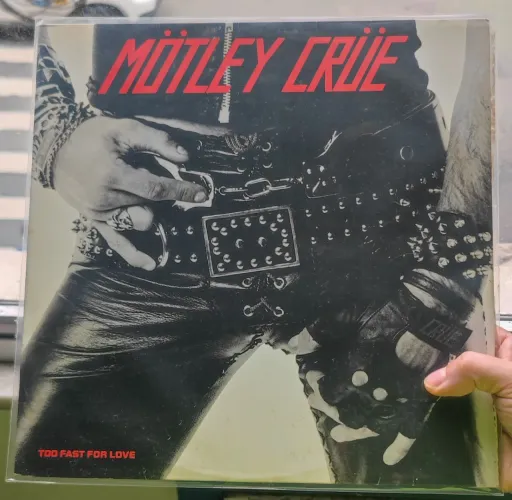 Vinil LP Mötley Crüe - Too Fast For Love - Original da época 1981