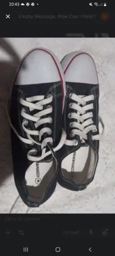 Tênis Converse All Star Clássico - Preto - Tamanho 39