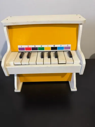 Piano Infantil Estrela anos 80