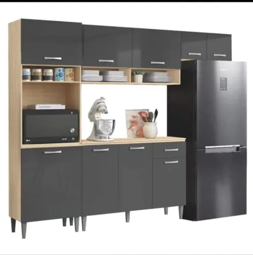 Armário de Cozinha Completo Moderno