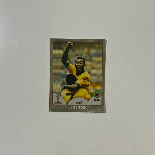 Figurinha Legends Pelé Copa 2018