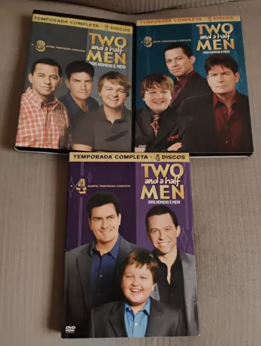 DVDS SÉRIE TWO AND A HALF MEN