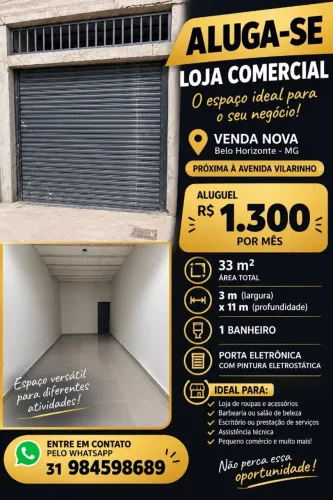 Loja - venda nova