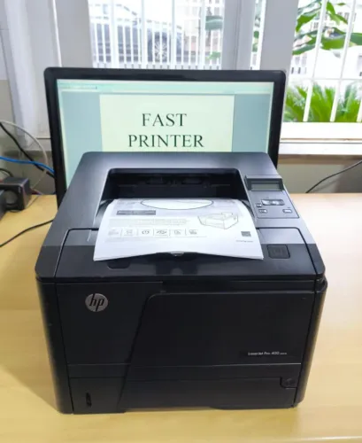 Impressora HP LaserJet Pro 400 monocromática econômica