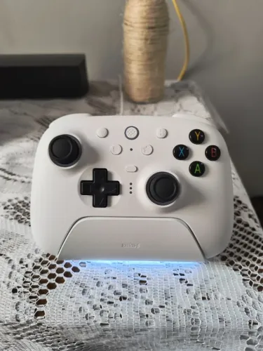 Controle 8BitDo Ultimate 2 Hall Effect Branco - Lacrado e Original