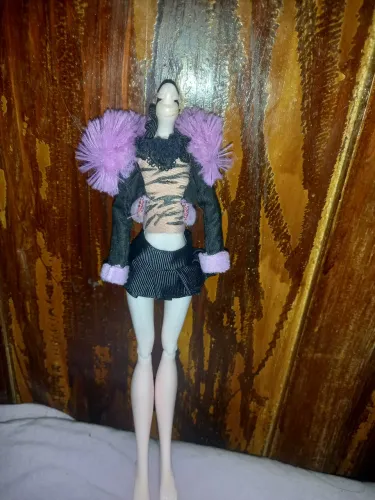 Monster high roupa custom clowdeen