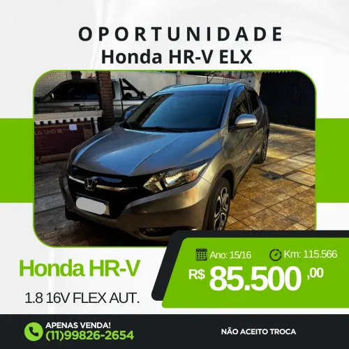 Honda HR-V EXL 1.8 Flexone 16V 5P Aut. 2016