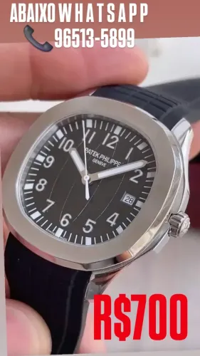 Relógio PATEK PHILIPPE AUTOMÁTICO AQUANAUT ENTREGAMOS
