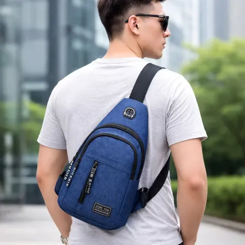 Promoção Bolsa Masculina Pochete Transversal