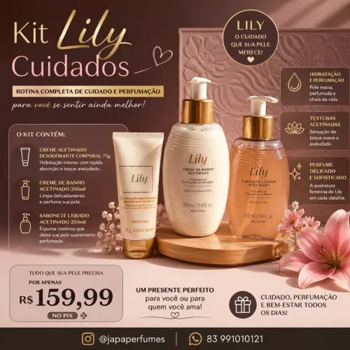 Kit Lily Cuidados