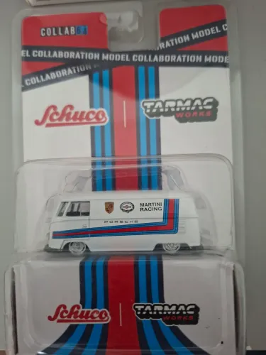 Kombi T2 Porsche Tarmac Schuco  1:64 Ñ Hotwheels Minigt Kaido House