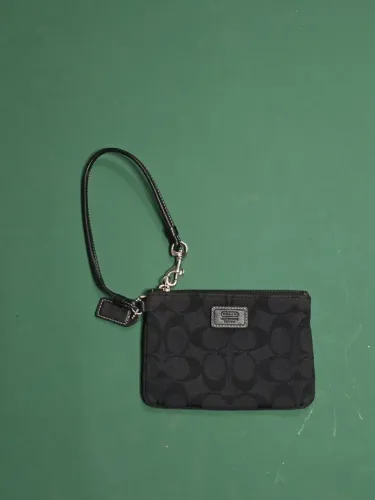 bolsa carteira de mão coach couro legitimo