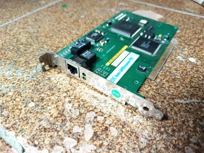 Placa de rede IBM LANStreamer muito nova - sem teste
