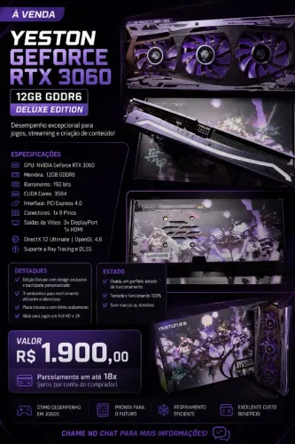 RTX 3060 12GB YESTON