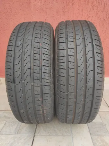 Par de Pneus Pirelli P7 205/55r16 novos