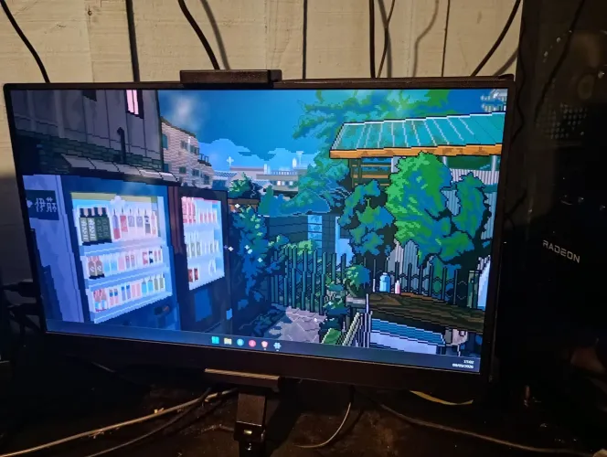 Monitor portátil full HD 60hz+suporte de monitor