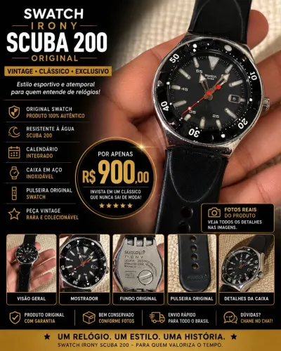SWATCH IRONY - SCUBA 200