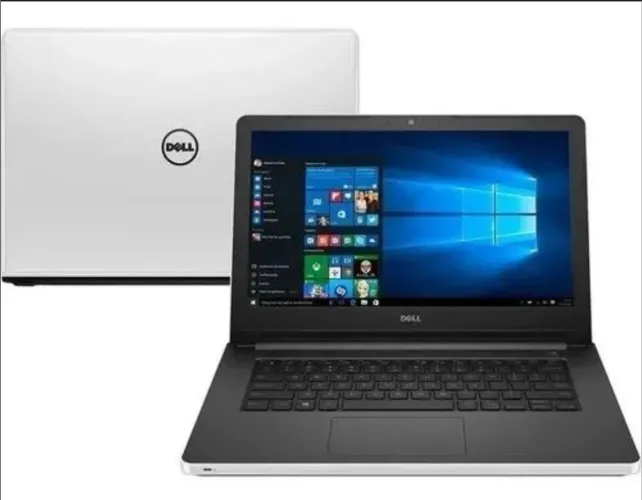 Notebook Dell Inspirion 14 i5 | RAM 8GB | HD 1TB | Placa Video | SSD 240GB | Cor Branco