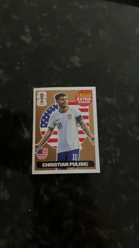 Figurinha Copa do Mundo 2026 ( Christian Pulisic - EUA "BRONZE")