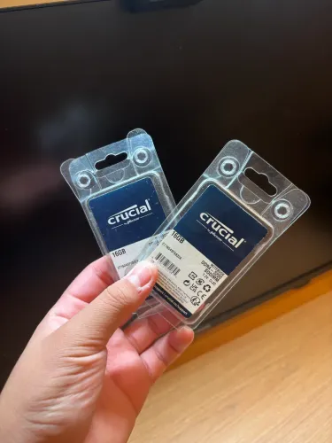 Memória ram crucial 2x8gb