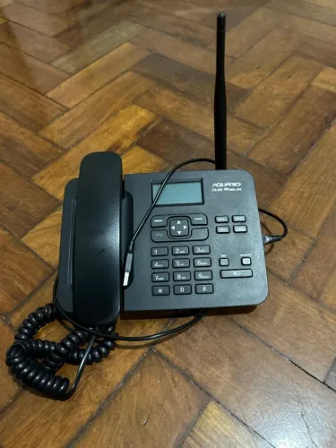 Telefone fixo com antena Aquário