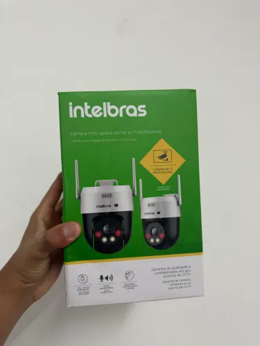 Câmera Mini Speed Colorida Noite Dia Wifi Vipw1300 Intelbras
