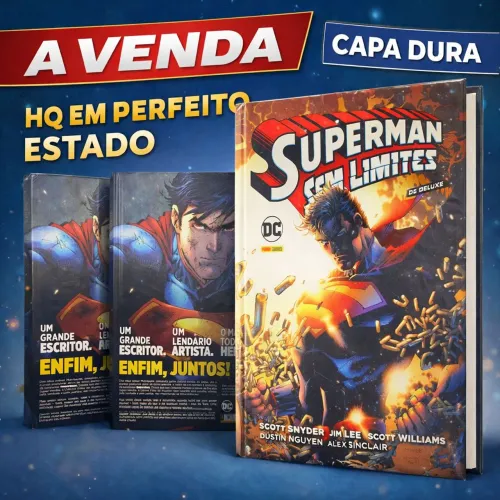 Superman Sem Limites - HQ Capa Dura - Novíssima