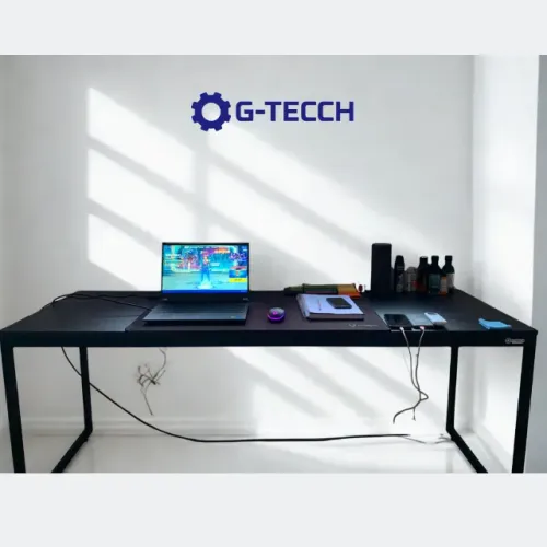Mesa Industrial Reforçada 1,5m NOVA Multiuso Computador Notebook de Escritório Estudo Birô