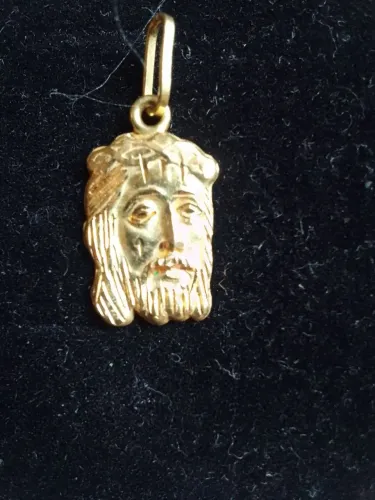 Pingente ouro Jesus 18k 750