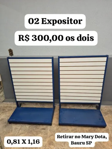 Expositor canaletado - Bauru/SP