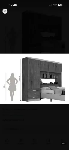 Guarda roupa de casal 