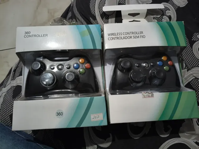 Par de Controle sem fio Xbox 360 barato!!!!!