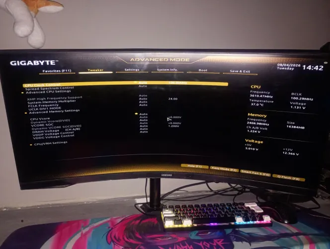 MONITOR GAMER CURVO 55 POLEGADAS 