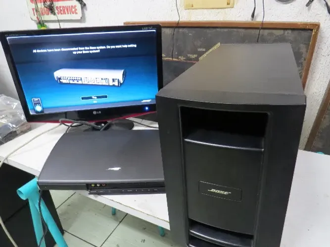 Bose control console av35 p/ home theater + subwoofer bose