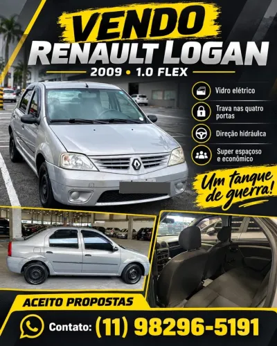 Renault Logan Expres./exp. UP Hi-flex 1.0 16V 4P 2009