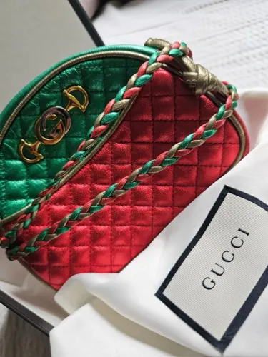 Bolsa Tiracolo Gucci Laminated Mini Multicolor original