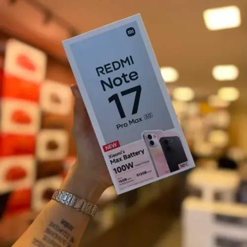Novo Redmi Note 17 Pro Max 5G, Lacrado, Loja Física, Garantia, Parcelamos + Brinde