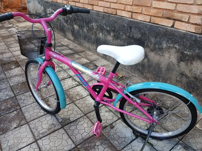 Bicicleta Caloi Barbie Aro 20