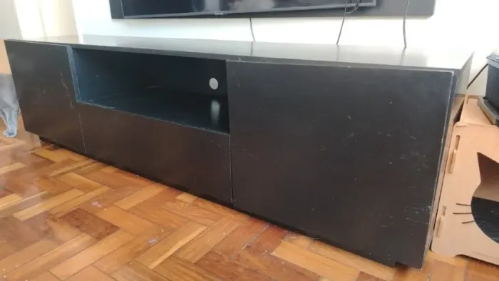 Hack de televisão 2 portas 1 gaveta