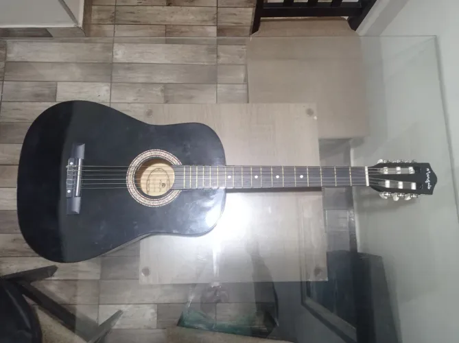 Violão marquês VN-02BKAC semi-novo