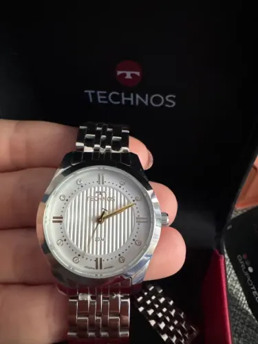 Relógio Technos Feminino Boutique Prata